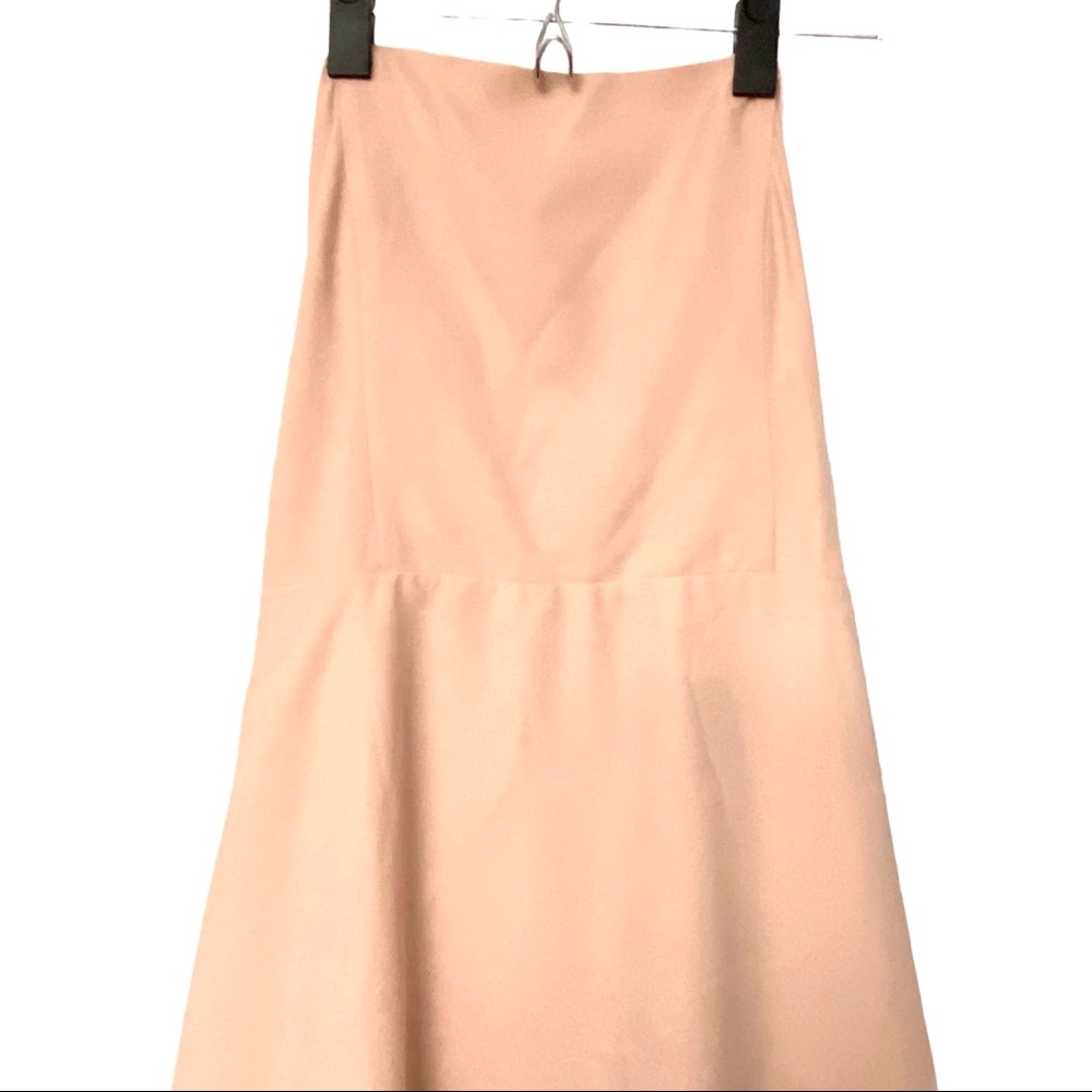NWT SHOW ME YOUR MUMU Calypso Ruffle Blush Gown - Picture 6 of 12
